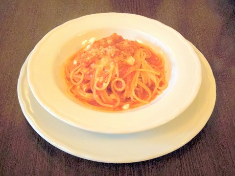 埼玉県蓮田市東4丁目にあるイタリア料理のお店「トラットリア ナトゥーラ　TRATTORIA NATURA 」アマトリチャーナ