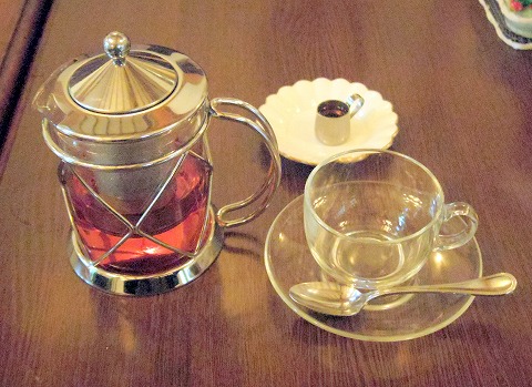 埼玉県蓮田市東4丁目にあるイタリア料理のお店「トラットリア ナトゥーラ　TRATTORIA NATURA 」オーガニックダージリンティー