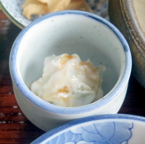 静岡県伊豆市冷川にある田舎料理のお店「峠の茶屋」そばめし