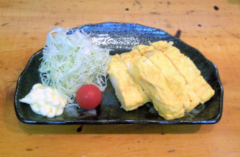 神奈川県横浜市中区小浜町３丁目にある焼鳥店「きくや」玉子焼き