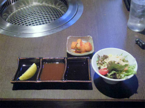 神奈川県横浜市中区常盤町５丁目にある焼肉店「個室 和牛焼肉 幸庵 横浜関内店」匠カットカルビランチ