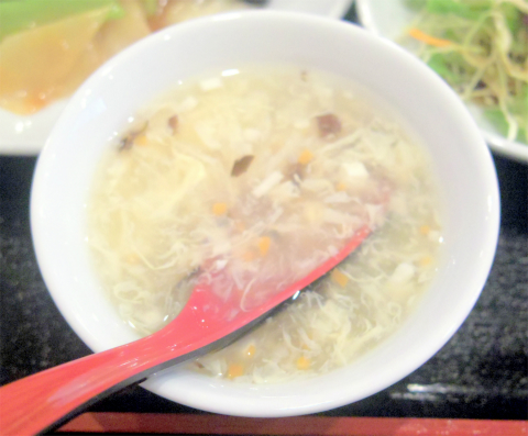 東京都江戸川区南篠崎町３丁目にある中華料理「木蓮」八宝菜定食