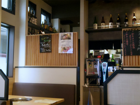 神奈川県横浜市中区港町２丁目にある焼肉店 「別所 京城苑　関内店」店内