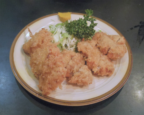 神奈川県横浜市中区本牧町２丁目にあるとんかつ店「喜多や」ヒレカツ定食と串揚げ