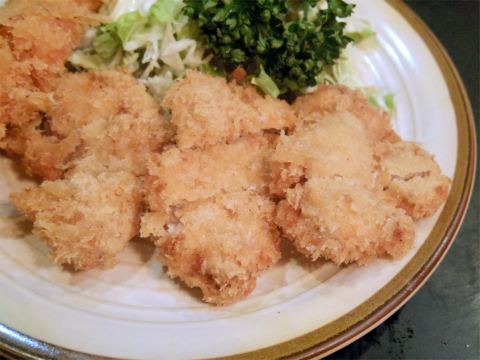 神奈川県横浜市中区本牧町２丁目にあるとんかつ店「喜多や」ヒレカツ定食と串揚げ