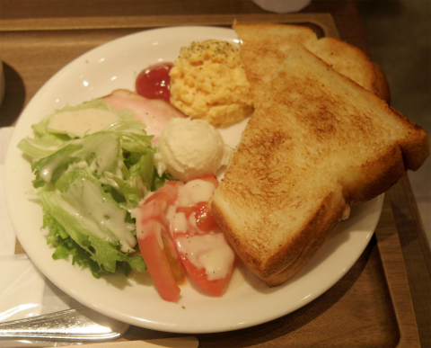千葉県松戸市松戸にあるカフェ「ベックスコーヒーショップ BECK'S COFFEE SHOP 松戸店」モーニングプレート1 千葉県松戸市松戸にあるカフェ「ベックスコーヒーショップ BECK'S COFFEE SHOP 松戸店」モーニングプレート1