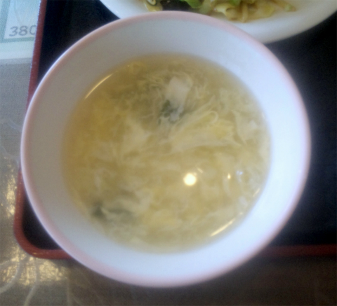 埼玉県越谷市小曽川にある中華料理店「金再来」よくばり定食