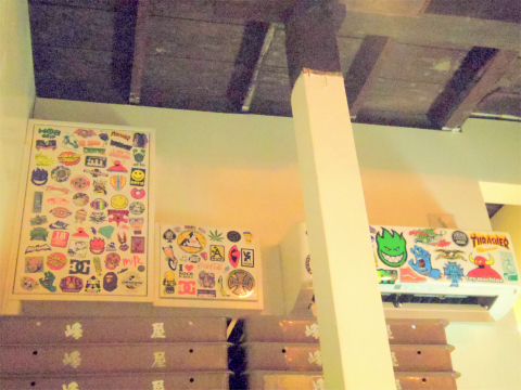 神奈川県川崎市中原区木月１丁目にあるハンバーガーショップ「JAPPS BURGER　ジャップスバーガー」店内