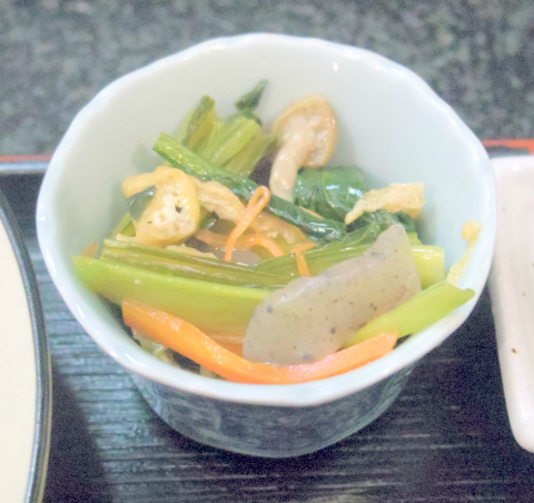 埼玉県春日部市増富にある会席、会席料理、割烹、小料理の「季節料理　松」鶏の唐揚げ定食