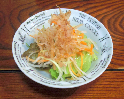 埼玉県さいたま市岩槻区城南５丁目にあるイタリアンのお店「ベンケイ　Benkei」サラダ