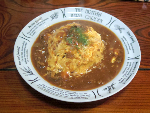 埼玉県さいたま市岩槻区城南５丁目にあるイタリアンのお店「ベンケイ　Benkei」ハヤシオムライス