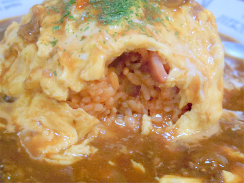 埼玉県さいたま市岩槻区城南５丁目にあるイタリアンのお店「ベンケイ　Benkei」ハヤシオムライス