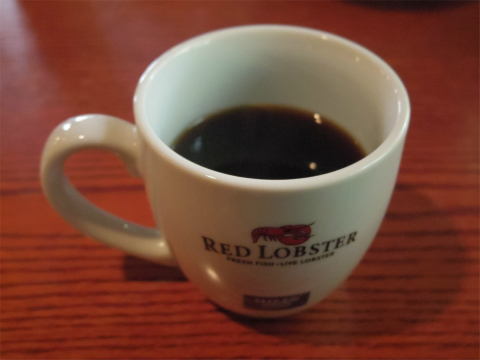 神奈川県横浜市中区本牧和田にあるシーフードの「レッドロブスター Red Lobster 新本牧店」新本牧店 ホットコーヒー