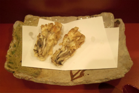 埼玉県草加市栄町３丁目 にある天ぷら店「てんぷら天杉」特選定食もみじ
