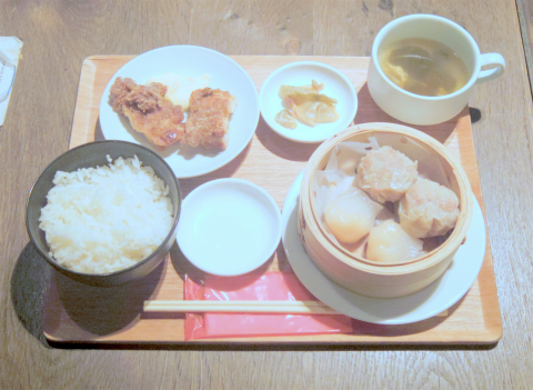 茨城県土浦市有明町にある中華料理店「ハオツー 中華料理」飲茶定食