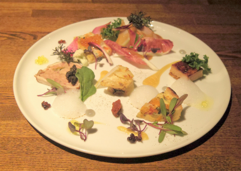 埼玉県越谷市千間台東１丁目にある鉄板ビストロの「la planche ラ・プランシュ」前菜