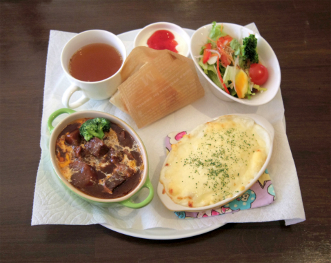 埼玉県狭山市入間川にあるカフェ「Dining Cafe MALIBU　ダイニングカフェ　マリブ」マリブランチ