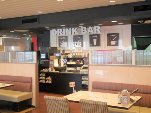 千葉県印旛郡酒々井町酒々井にあるファミリーレストラン「ガスト GUSTO　酒々井店」店内