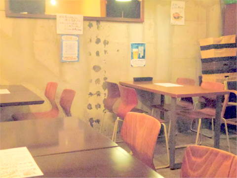 神奈川県横浜市戸塚区川上町にある 「イタリアン酒場bon」店内