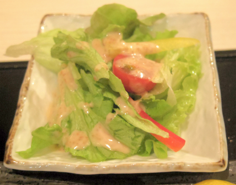 神奈川県横浜市戸塚区品濃町にあるとろろ専門店「大豆ととろろ　とろ麦　西武東戸塚店」だしとろろで食べる塩焼き牛タン　牛タン倍盛り