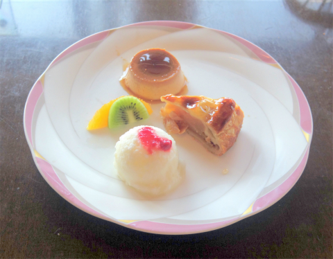 茨城県笠間市笠間にあるイタリアン、フレンチのお店「Cerchio　欧風料理 チェルキオ」ミラノコースのデザート