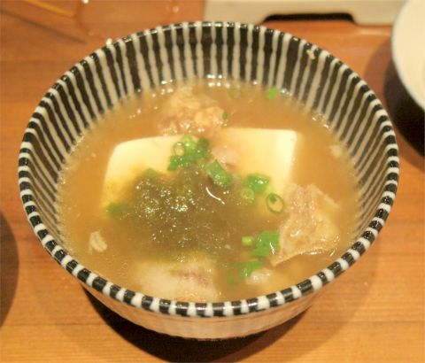 東京都台東区上野６丁目「串かつ酒場 ひろかつ　上野アメ横店」肉豆腐