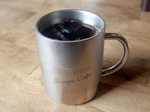 埼玉県越谷市東大沢３丁目にある 「Sampo Cafe　サンポ珈琲　北越谷店」ローストビーフ丼（日替わり珈琲付き）