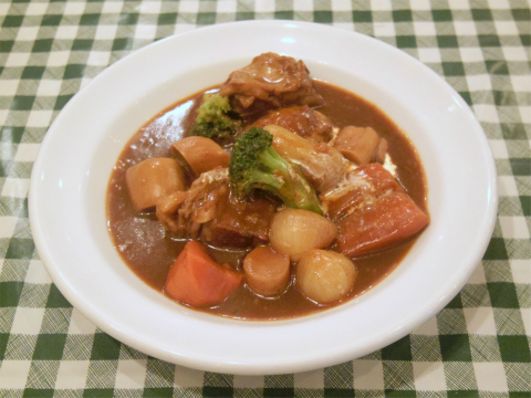 千葉県印旛郡酒々井町東酒々井1丁目にある洋食店「キッチン 門馬」極上のビーフシチュー
