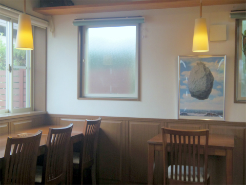 茨城県取手市桜が丘1丁目にある 「cafe botchi★ カフェ ボッチ」店内