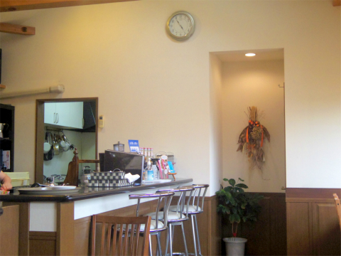 茨城県取手市桜が丘1丁目にある 「cafe botchi★ カフェ ボッチ」店内