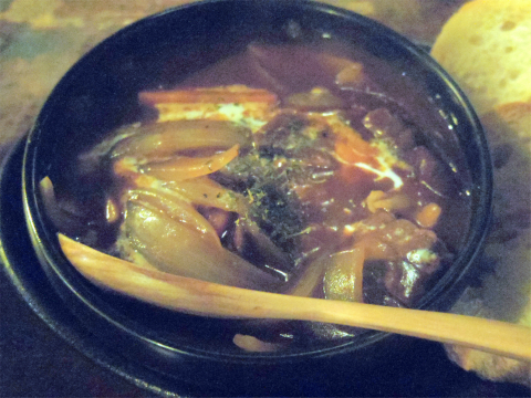 茨城県つくばみらい市陽光台１丁目にある焼肉、ホルモンの「モッツバー 高の家　みらい平店」牛タンシチュー