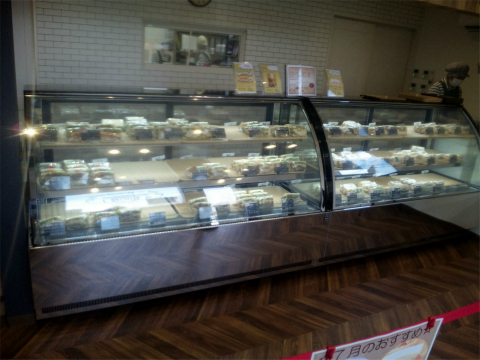 埼玉県越谷市平方にある「Bon Bon Terrasse Sandwitch＆Cafe　ボン ボン テラス サンドウィッチ&カフェ」店内