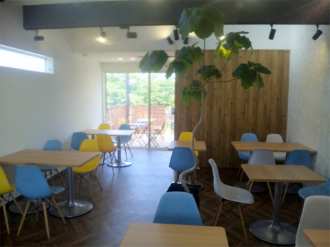 埼玉県越谷市平方にある「Bon Bon Terrasse Sandwitch＆Cafe　ボン ボン テラス サンドウィッチ&カフェ」店内