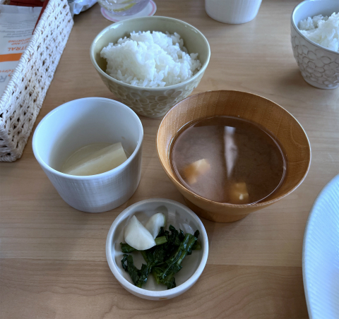 埼玉県さいたま市岩槻区仲町1丁目にあるカフェ「Cafe LOTUS 蓮」ハンバーグ定食