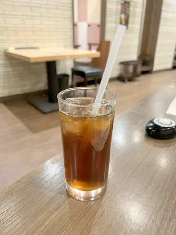 千葉県松戸市東松戸1丁目「食彩厨房 いちげん 東松戸店」ウーロン茶