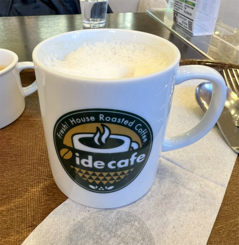 千葉県松戸市東松戸２丁目にある「ide cafe　イデ・カフェ　東松戸駅店」コンチネンタルセット