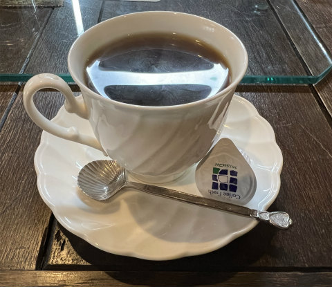 埼玉県春日部市備後東6丁目にあるカフェ「マイルスジャズカフェ&アンティーク喫茶店」コーヒー