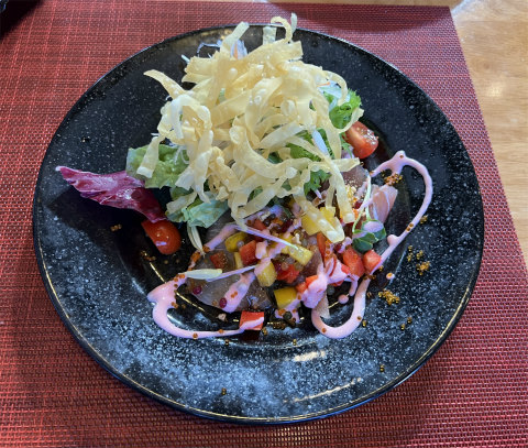 茨城県龍ケ崎市松ケ丘２丁目にある創作料理「旬の台所 しゃんしゃん龍」お肉のコース