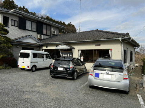 茨城県鉾田市田崎にある食堂「松竹亭」外観