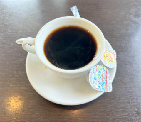 千葉県香取郡神崎町郡にある中華料理「ぺきん亭」ホットコーヒー