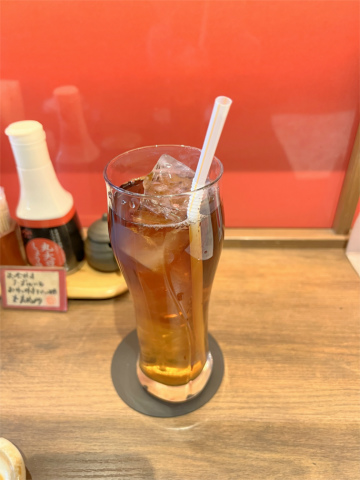 千葉県成田市花崎町にある居酒屋「備長炭焼 七左衛門 成田店」ウーロン茶