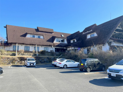 茨城県つくば市臼井にある焼肉、ステーキ、しゃぶしゃぶ、すき焼き「筑波山 常陸牛料理 ひたち野」外観