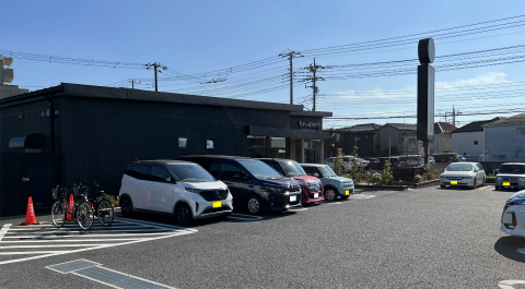 千葉県松戸市松戸新田にあるカフェ「むさしの森珈琲 松戸新田店」外観