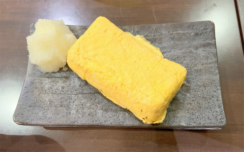 東京都足立区千住3丁目にある居酒屋「創作和食 粋心亭」だし巻き玉子
