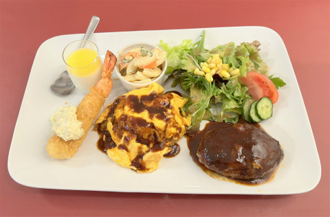 千葉県四街道市鷹の台2丁目にあるレストラン「洋食 古時古時(KOTOKOTO)」大人様ランチ