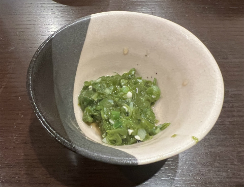 東京都墨田区八広1丁目にある居酒屋「旬味酒処 越後」お通し