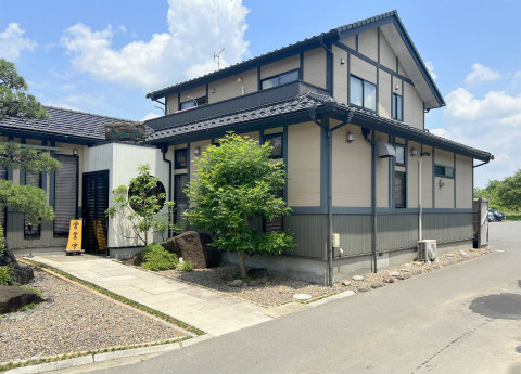 茨城県つくばみらい市細代にある魚介、海鮮料理のお店「小名浜」店舗外観