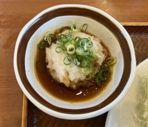 茨城県龍ケ崎市馴柴町にあるとんかつ店「ごはん処 かつ庵 竜ヶ崎店」おろしポン酢