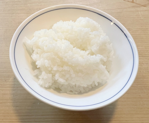 神奈川県横浜市鶴見区生麦5丁目にある天ぷら、割烹のお店「味童 天金」天婦羅定食(上)のごはん