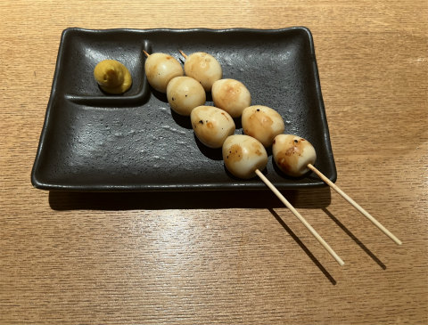 東京都中央区日本橋小伝馬町にある焼鳥、居酒屋の「炭火焼鳥と旨い焼魚 鳥舟」うずら卵
